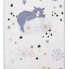 Kilimas vidaus Splendid BEAR Printed baltas/pilkas 160 x 120
