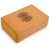 Spokey NIDRA Yoga Block, 7,5 x 15,2 x 22,5 cm, ruda, kamštiena