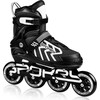 Inline Riedučiai Spokey Khan Bk / Wh Jr 927032-927033