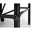 Sponeta SPONETA Design Line stalo teniso stalas – juodas vidaus (pilkas)