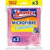 Mikropluošto šluostės su porolonu Spontex Multipack, 3 vnt.