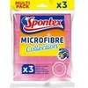 Mikropluošto šluostės su porolonu Spontex Multipack, 3 vnt.