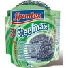 Taffel Nerūdijančio plieno šveistukai SPONTEX STEELMAX, 3 vnt.