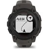 Išmanusis laikrodis Garmin Instinct E – 40 mm, juoda su anglies spalvos dirželiu
