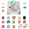SQUISHMALLOWS SQUISH-A-LONGS kolekcinės figūrėlės, 14 vnt., 2,5 cm