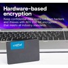 SSD diskas Crucial BX500 4TB 2.5" SATA III (S71001890)