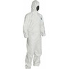 Vienkartinis kombinezonas DuPont TD127S 400, dvigubos apdailos, dydis M, TD127SWHXL002500