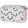 ST.RIGHT Pieštukas Case with Equipment Double Pencils Markers Pilkas Panda PC04 5326 Krepšys su įrangos dvigubai pieštukai žymekliai Pilka Panda PC04 5326