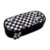 STRIGHT PENCIL CASE CHESSBOARD BUTTERFLIES