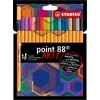 Stabilo Rašikliai point 88 ARTY 18vnt.