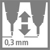 Stabilo Fineliner Sensor 189, 0,3 mm, blå, æske a 10 stk.