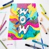 Stabilo Pen 68 MAX flomasteriai ir spalvingas piešinys