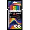 Stabilo - Pen 68 šepetys Arty (12 vnt) (204029)