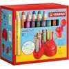 Stabilo - 3 viename aukščiausios kokybės medinis stalo įrankių komplektas (208549)