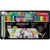 Stabilo rinkinys Cienkopis STABILO point 88 / Flamaster Pen 68 dėklas 36 vnt ARTY Creative Set 8868 / 36-1-20-6