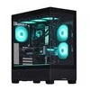 Stacionarus kompiuteris Actina 5901443417071 PC AMD Ryzen™ 7 7800X3D 32 GB DDR5-SDRAM 1 TB SSD AMD Radeon RX 9070 XT Midi Tower Juodas