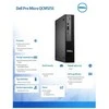 Kompiuteris Dell Pro Micro QCM1250 Intel Core i3-14100T 16 GB 512 GB SSD Windows 11 Pro