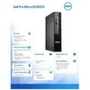Kompiuteris „Dell Pro Micro QCM1250 W11Pro“ i3-14100T/8GB/512GB SSD/integruotas/Wi-Fi + BT/kb/pelė/3ys