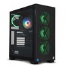 Stacionarus kompiuteris Hiro žaidimų kompiuteris su AMD Ryzen 5 7500X3D procesoriumi, RTX 5070 12 GB procesoriumi, 32 GB RAM, 1 TB SSD, Wi-Fi, W11H