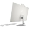 Stacionarus kompiuteris „Hewlett Packard“ (HP) HP 27-cr0224nw Intel® Core™ i5 i5-1335U 68,6 cm (27 colio) 1920 × 1080 pikselių „viskas viename“ kompiuteris 16 GB DDR4-SDRAM 512 GB SSD Laisvas DOS Wi-Fi 6 (802.11ax) Baltas
