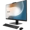 MSI Modern AM272P 1M-1293XEU All-in-One PC/workstation Intel Core 5 120U 68.6 cm (27") 1920 x 1080 pikselių 16 GB DDR5-SDRAM 512 GB SSD Wi-Fi 6E (802.11ax) Juodas