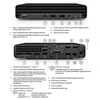 Stacionarus kompiuteris HP Renewed Grade A | EliteDesk 800 G6 | Intel Core i5 | i5-10500 | 16 GB | SSD | 256 GB | Intel UHD Graphics | Windows 11 Pro