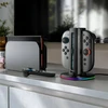 „AmazingThing Thunder Pro PlayDock“ įkroviklis „Nintendo Switch 2“ valdikliams – Juodas