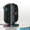 „AmazingThing Thunder Pro PlayDock“ įkroviklis „Nintendo Switch 2“ valdikliams – Juodas
