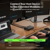 Šakotuvas Stotis/replikatorius Belkin CONNECT 14-in-1 140 W dviejų ekranų doko stotis (INC028KQBK)