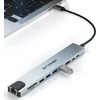 Prijungimo stotis Blitzwolf BW-TH5 10in1 USB-C (sidabrinė)