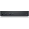 DELL D6000, Vielinis, USB 3.2 Gen 1 (3.1 Gen 1) Type-C, 10,100,1000 Mbit/s, Juoda, 3840 x 2160 pikselių, Kensington