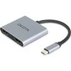 Dokų Stotis - DICOTA D32063 4-in-1 USB-C 4K HDMI Sidabrinė