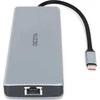 DICOTA USB-C 13 viename prijungimo stotis 4K HDMI/DP PD 100 W