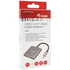 Equip 133484 knyginių kompiuterių dokas / jungčių replikatorius Vielinis USB 3.2 Gen 1 (3.1 Gen 1) Type-C Sidabras