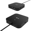 I-TEC USB-C Dual Ekranas MST DS 1xDP 1xHDMI 1xGLAN 3xUSB 3.0 2x USB 2.0 1xUSB-C-Datei 1xGarso / mikrofono lizdas 1x100W USB-C PD