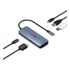 ICY BOX Spade Dock 4081 5w1 | 1x HDMI 4K@60Hz |2x USB-A |1x USB-C| 1x USB-C PD 100W