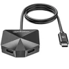 Šakotuvas Stacja/replikator Manhattan 4-Port USB 3.2 Gen1 Combo Hub USB-C (181150)