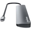 Šakotuvas Manhattan 7 prievadų 10G/5G USB-C/USB-A stotelė/replikatorius su „Power Delivery“ (181167)