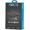 NATEC NHU-1342 Hub USB 3.0 Moth 4-jungtys Juodas