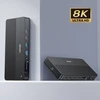 Unitek D1104A01 13in1 MST HDMI DP 8K PD 100W prijungimo stotelė