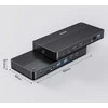 Unitek D1104A01 13in1 MST HDMI DP 8K PD 100W prijungimo stotelė