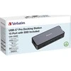 Verbatim USB-C Pro Docking Station CDS-15SSD, 15ports: SSD, USB A/C, HDMI, DP, Audio,SD+Micro SD,RJ45