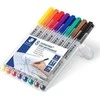 Staedtler 311 WP8, 8 pc(s), Juodas, Mėlyna, Brown, Žalias, Oranžinis, Raudona, Violet, Geltona, Pilkas, Polypropylene (PP), 0.4 mm