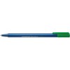 Rašiklis Staedtler triplus ball, 0,7 mm, žalios spalvos
