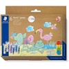 Staedtler STAEDTLER Fingermalfarbe NJ Pastell 6St Dėklas