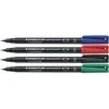 STAEDTLER Lumocolor permanentinių žymeklių rinkinys, įvairių spalvų, 4 vnt. (313 WP4)