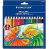Spalvoti pieštukai Staedtler Noris Club, 24 spalvų