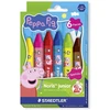 Staedtler Kredki woskowe NJ Peppa 6 vnt Dėklas (224 C6 L1)