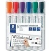 Staedtler Marker Lumocolor skirtas 6 spalvų lentoms