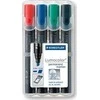 Staedtler Marker permanentny 4 kolory Ĺ›ciÄ™ty